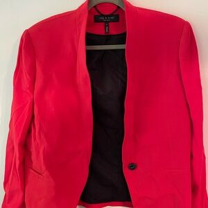 Rag & Bone Vibrant Red Jacket